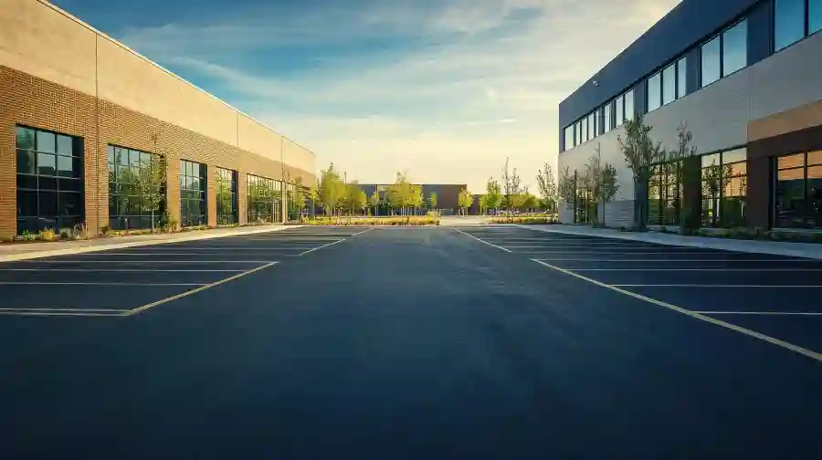 professional parking lot paving in woodbine
